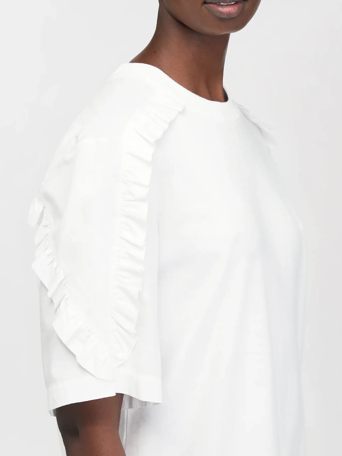 Vêtements-Chloé Robe T-Shirt Blanc