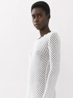 Robes-Chloé Robe Tunique Courte Iconic Milk