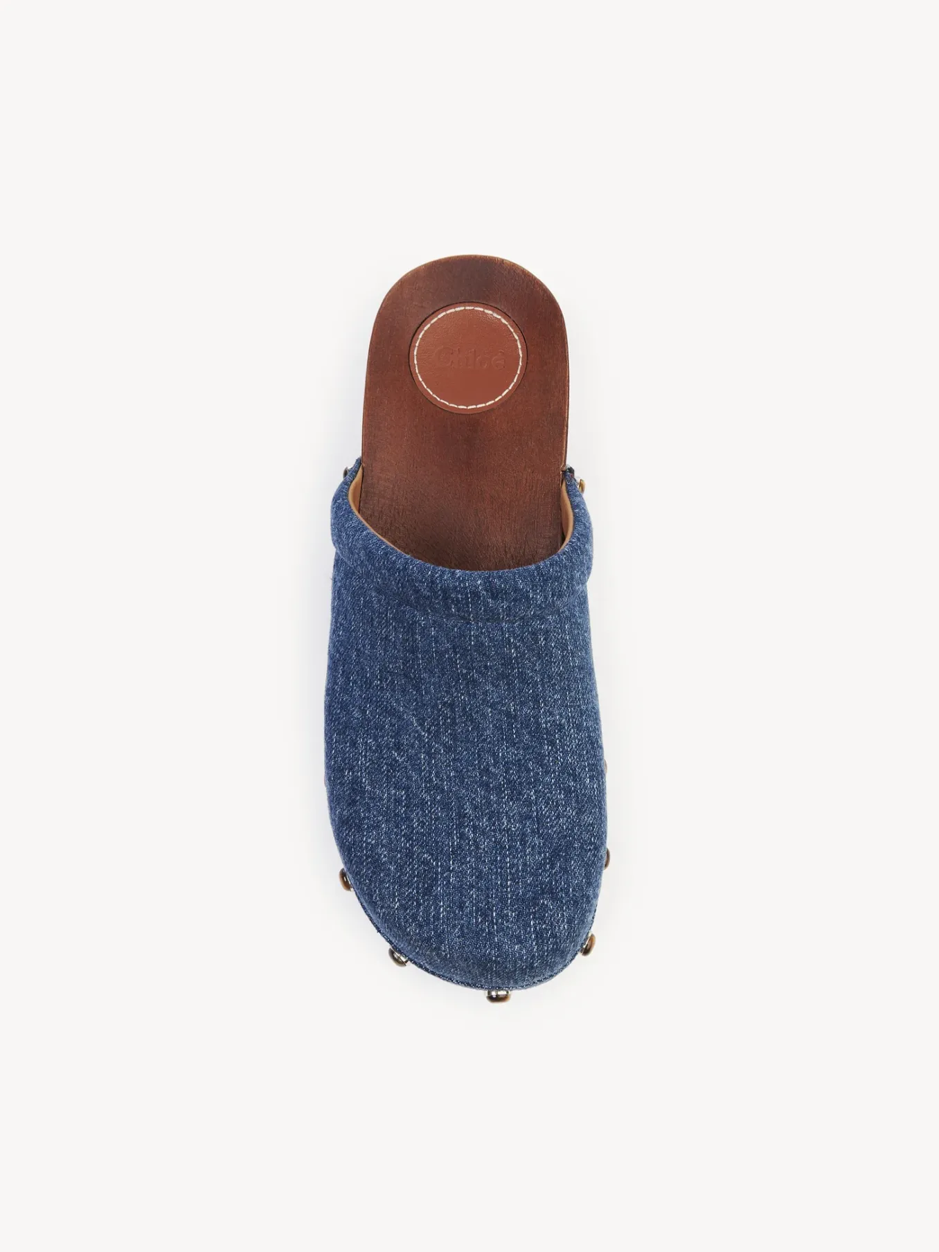Denim-Chloé Sabots Aurna Denim