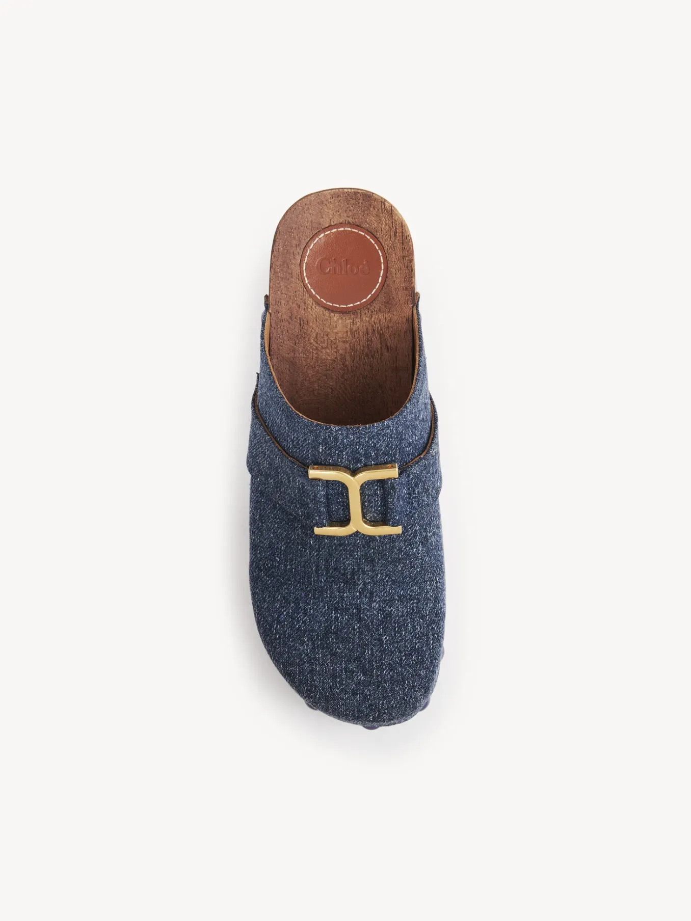 Denim-Chloé Sabots Marcie Denim