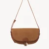 Sacs Porté Épaule-Chloé Sac Baguette Mara Caramello