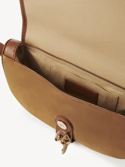 Sacs Porté Épaule-Chloé Sac Baguette Mara Caramello