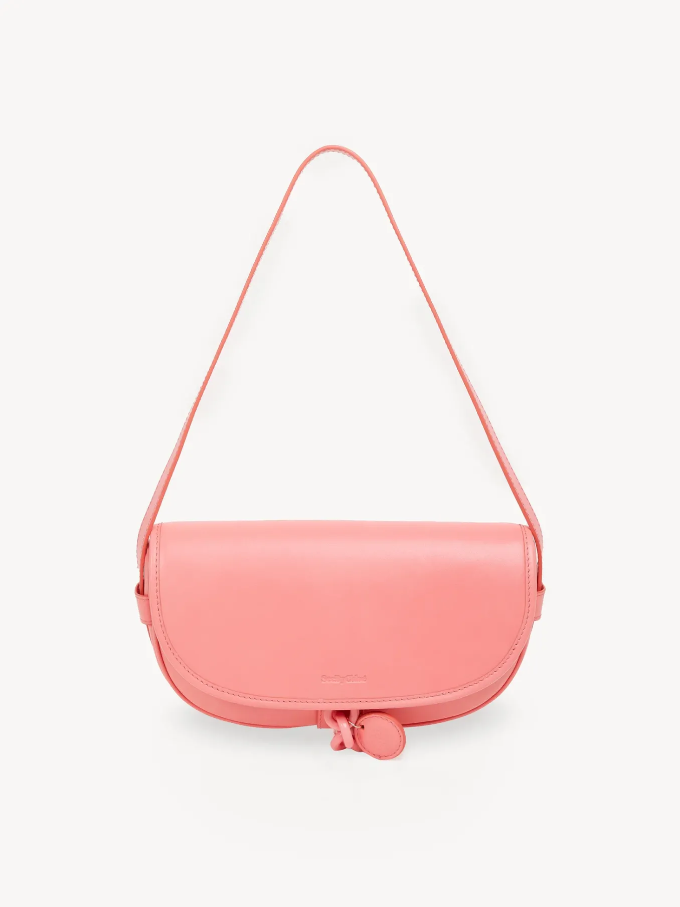 Sacs Porté Épaule-Chloé Sac Baguette Mara Sunset Pink