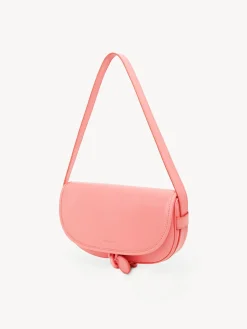 Sacs Porté Épaule-Chloé Sac Baguette Mara Sunset Pink