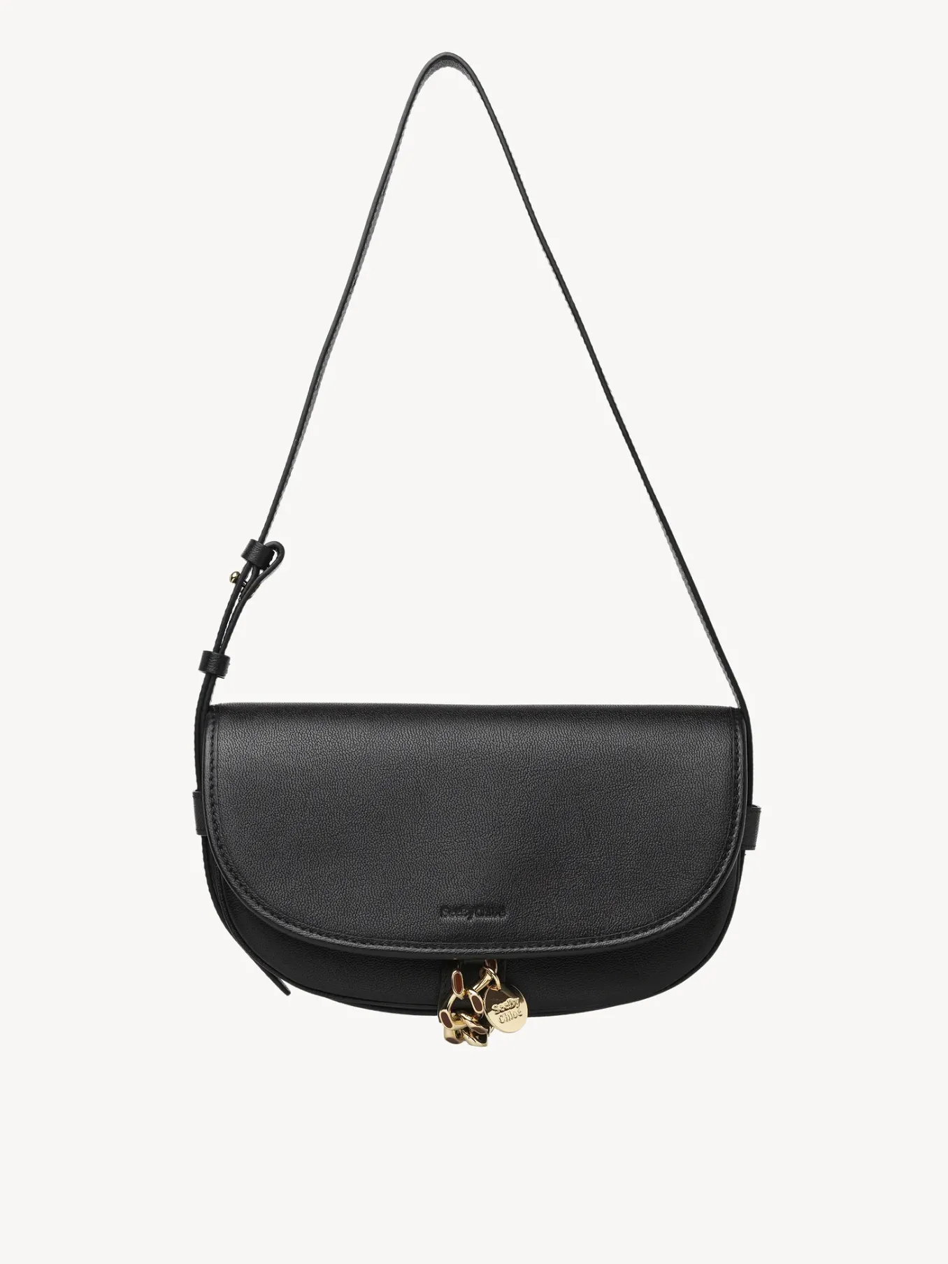 Sacs Porté Épaule-Chloé Sac Baguette Mara Noir