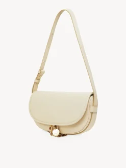 Sacs Porté Épaule-Chloé Sac Baguette Mara Cement Beige