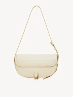 Sacs Porté Épaule-Chloé Sac Baguette Mara Cement Beige