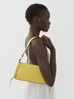 Sacs Porté Épaule-Chloé Sac Baguette Tilda Retro Yellow