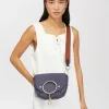 Sacs Porté Épaule-Chloé Sac Bandoulière Mara Denim