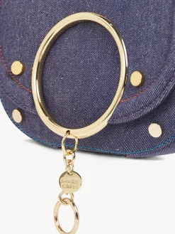 Sacs Porté Épaule-Chloé Sac Bandoulière Mara Denim