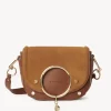 Sacs Porté Épaule-Chloé Sac Bandoulière Mara Caramello