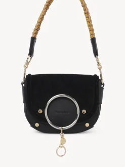 Sacs Porté Épaule-Chloé Sac Bandoulière Mara Noir
