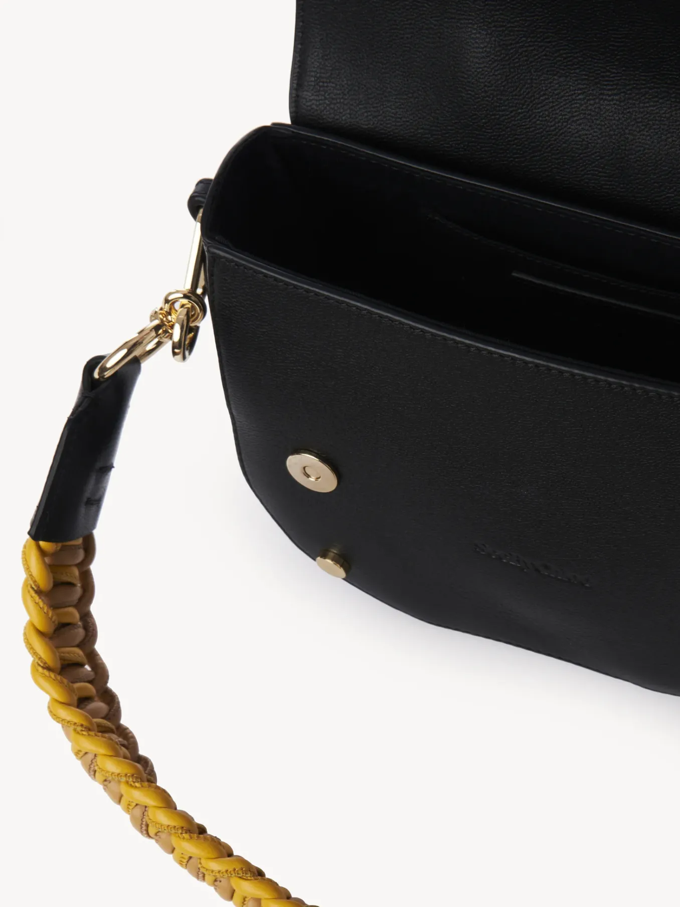 Sacs Porté Épaule-Chloé Sac Bandoulière Mara Noir