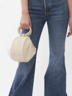 Sacs À Bandoulière-Chloé Sac Bracelet Hana Cement Beige
