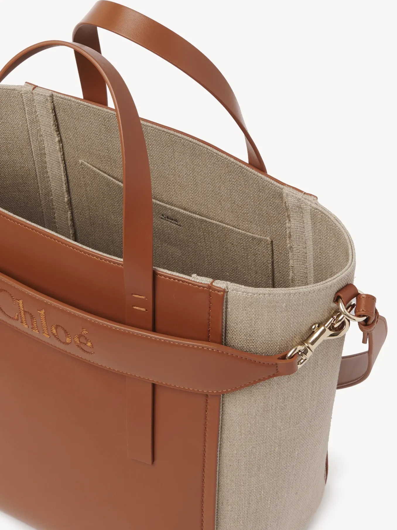 Sacs Cabas-Chloé Sac Cabas Chloe Sense Caramel