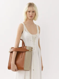 Sacs Cabas-Chloé Sac Cabas Chloe Sense Caramel