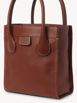 Sacs Cabas-Chloé Sac Cabas Edith Sepia Brown