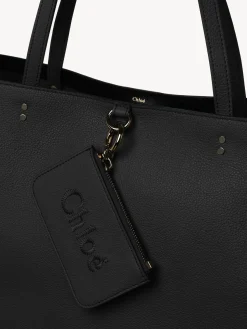 Sacs Cabas-Chloé Sac Cabas Est-Ouest Chloe Sense Noir