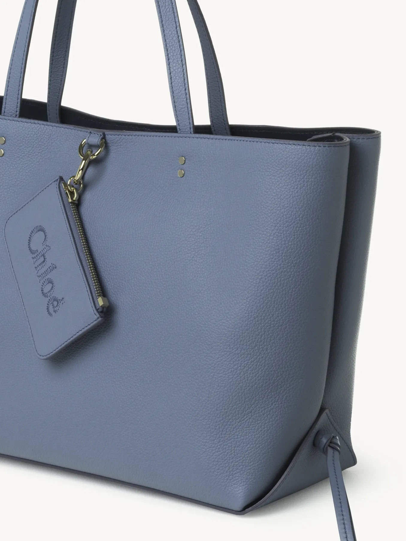 Sacs Cabas-Chloé Sac Cabas Est-Ouest Chloe Sense Shady Cobalt