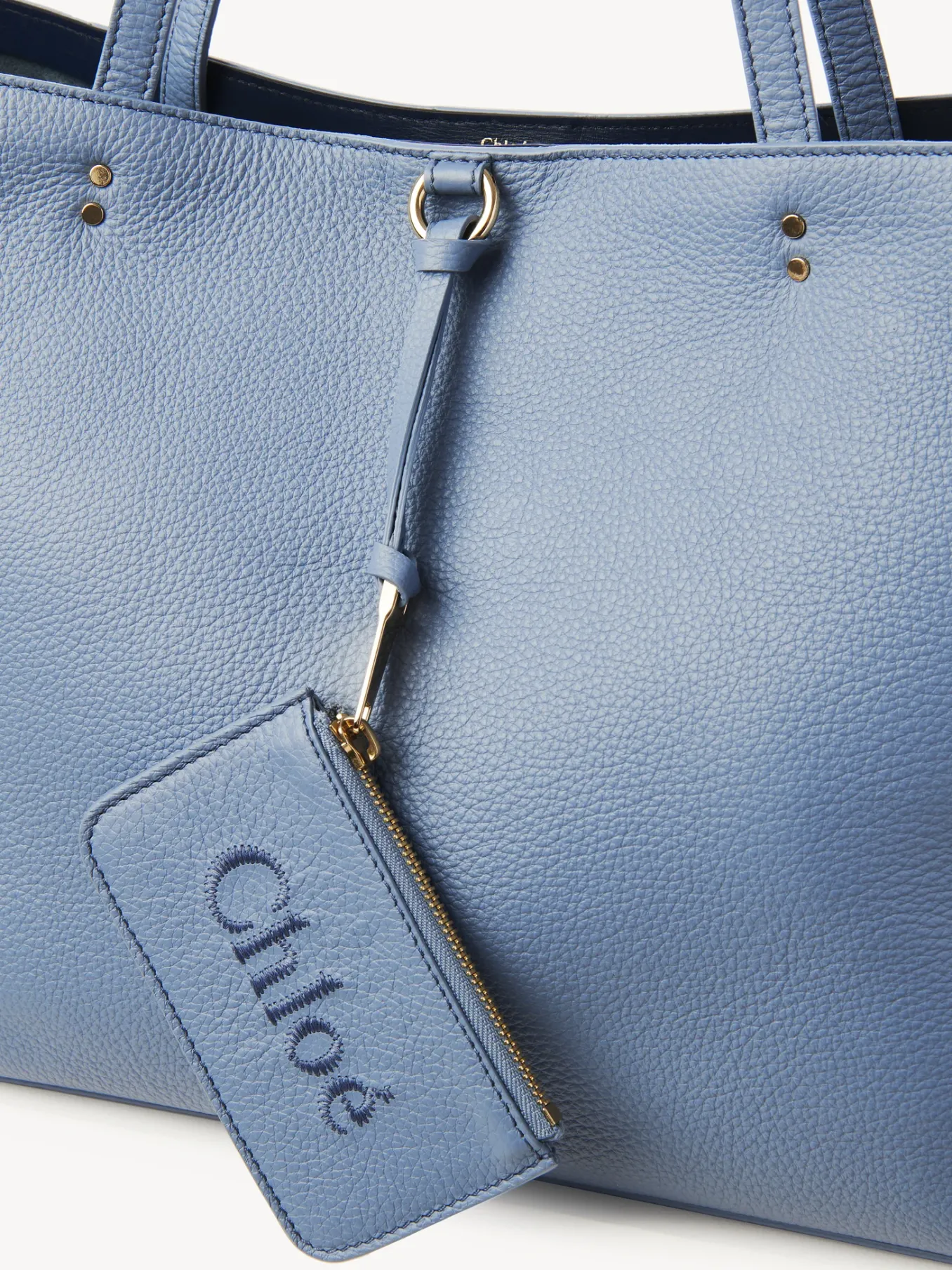 Sacs Cabas-Chloé Sac Cabas Est-Ouest Chloe Sense Shady Cobalt