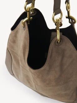 Sacs Porté Épaule-Chloé Sac Cabas Hana Motty Grey
