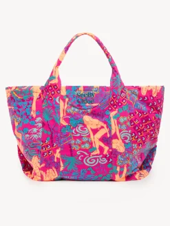 Sacs Cabas Et Paniers-Chloé Sac Cabas Laetizia Sunset Pink