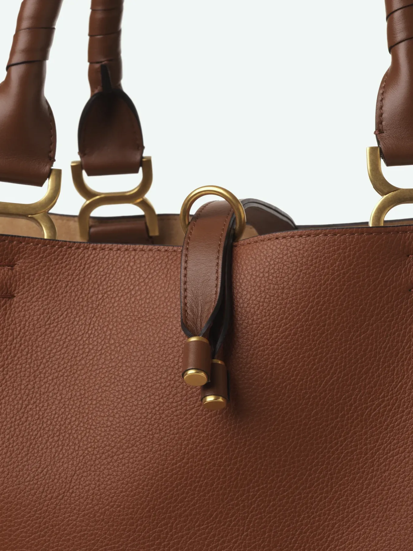 Sacs Cabas-Chloé Sac Cabas Marcie Tan