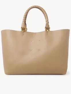 Sacs Cabas-Chloé Sac Cabas Marcie Seed Brown
