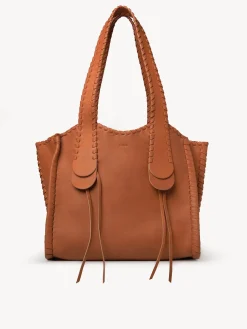 Sacs Cabas-Chloé Sac Cabas Mony Henna Orange