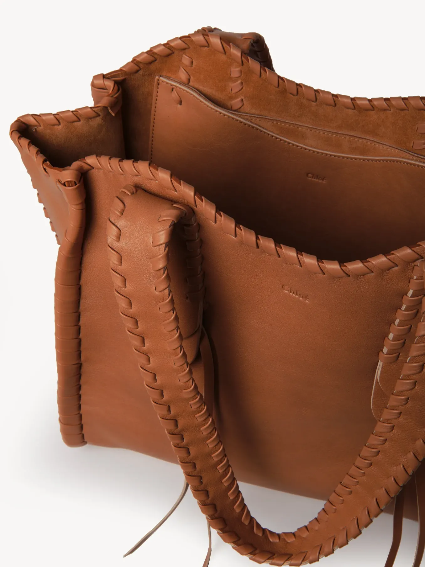Sacs Cabas-Chloé Sac Cabas Mony Henna Orange