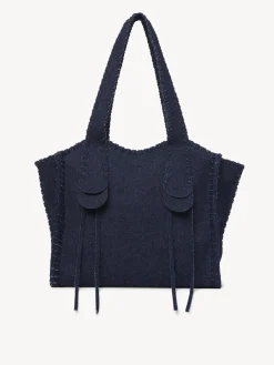 Sacs Cabas-Chloé Sac Cabas Mony Denim