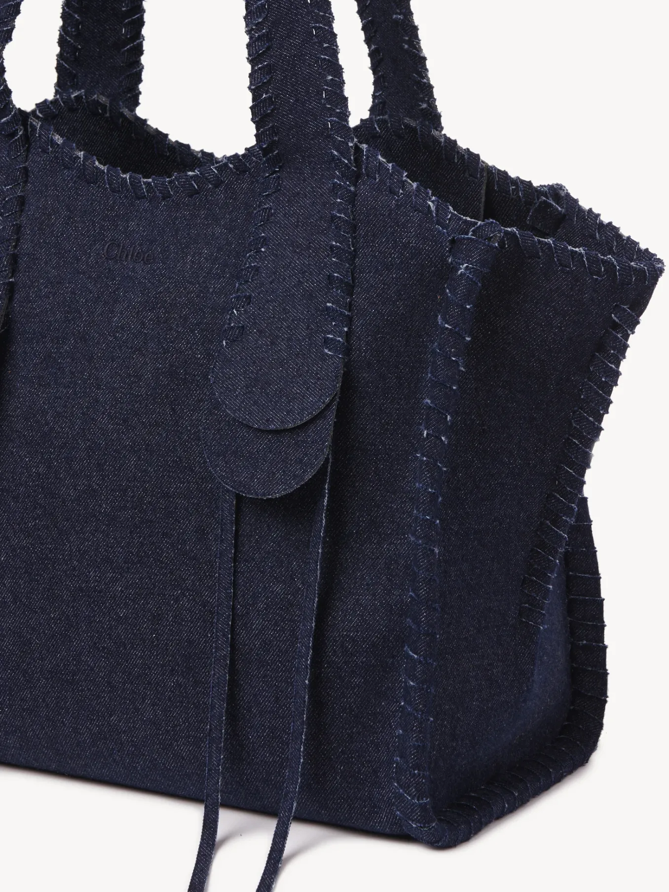 Sacs Cabas-Chloé Sac Cabas Mony Denim
