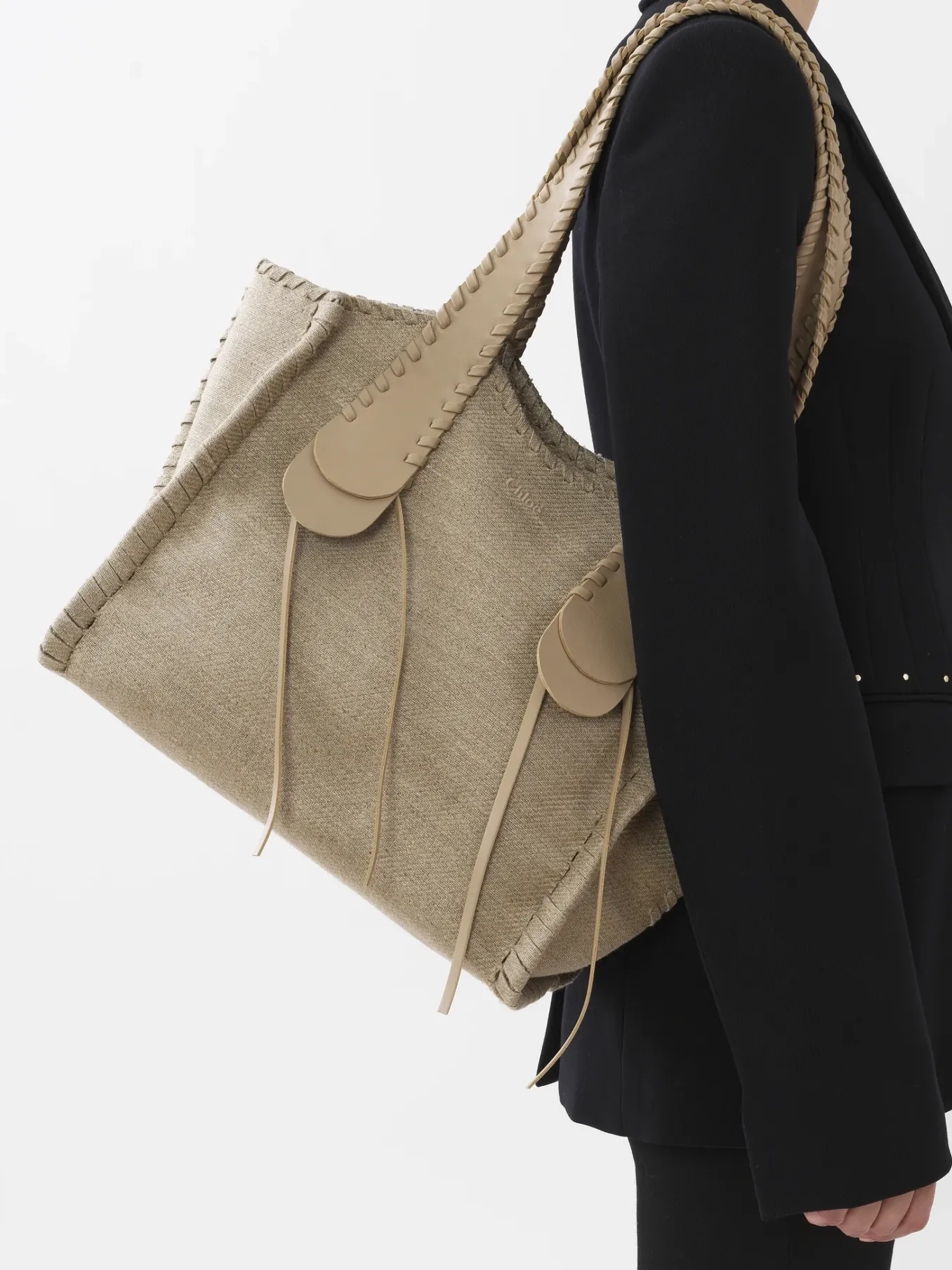 Sacs Cabas-Chloé Sac Cabas Mony Sand