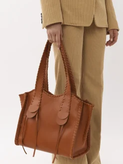 Sacs Cabas-Chloé Sac Cabas Mony Caramel