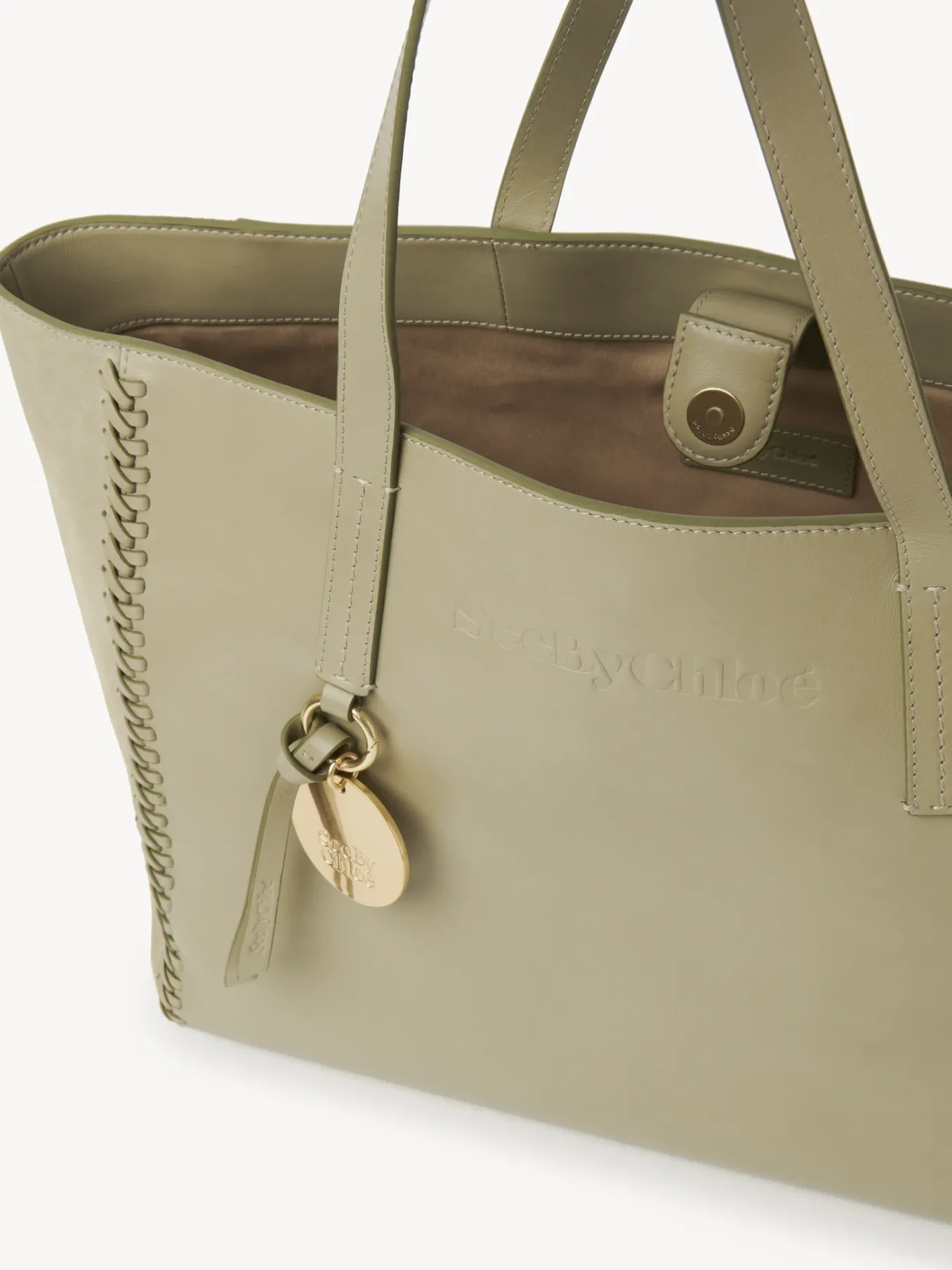 Sacs Cabas Et Paniers-Chloé Sac Cabas Tilda Pottery Green