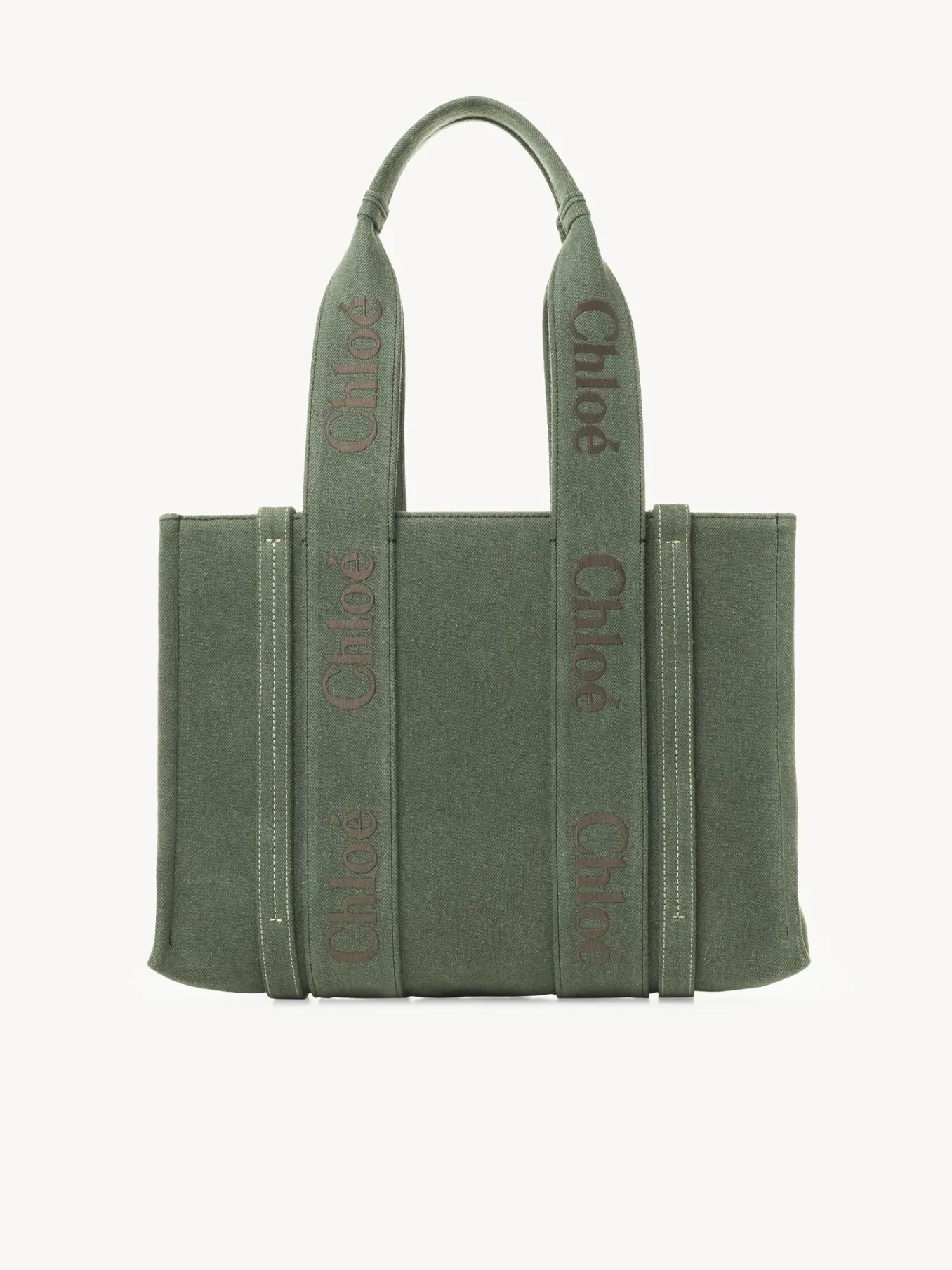 Sacs Cabas-Chloé Sac Cabas Woody Wide Forest