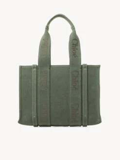Sacs Cabas-Chloé Sac Cabas Woody Wide Forest