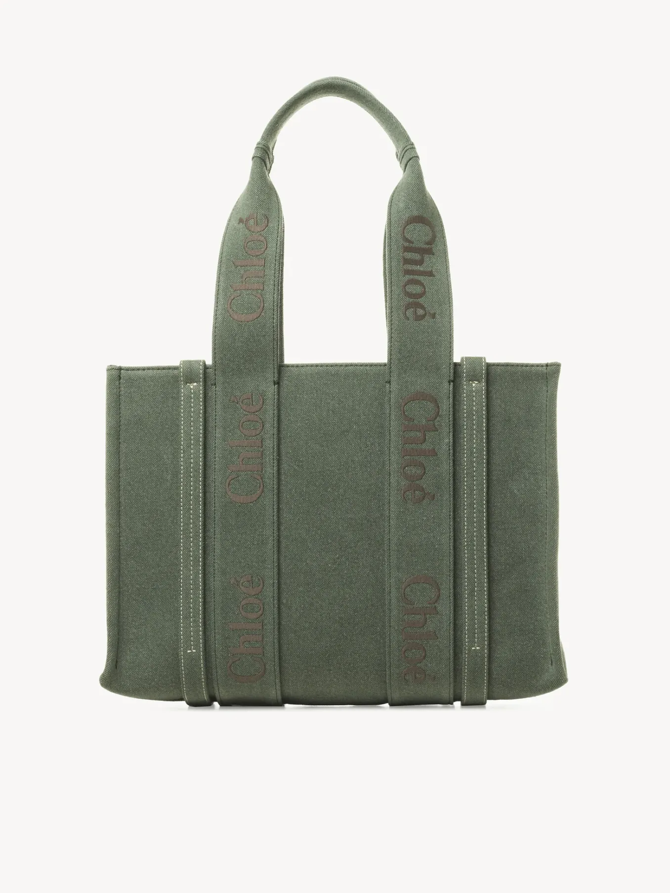Sacs Cabas-Chloé Sac Cabas Woody Wide Forest