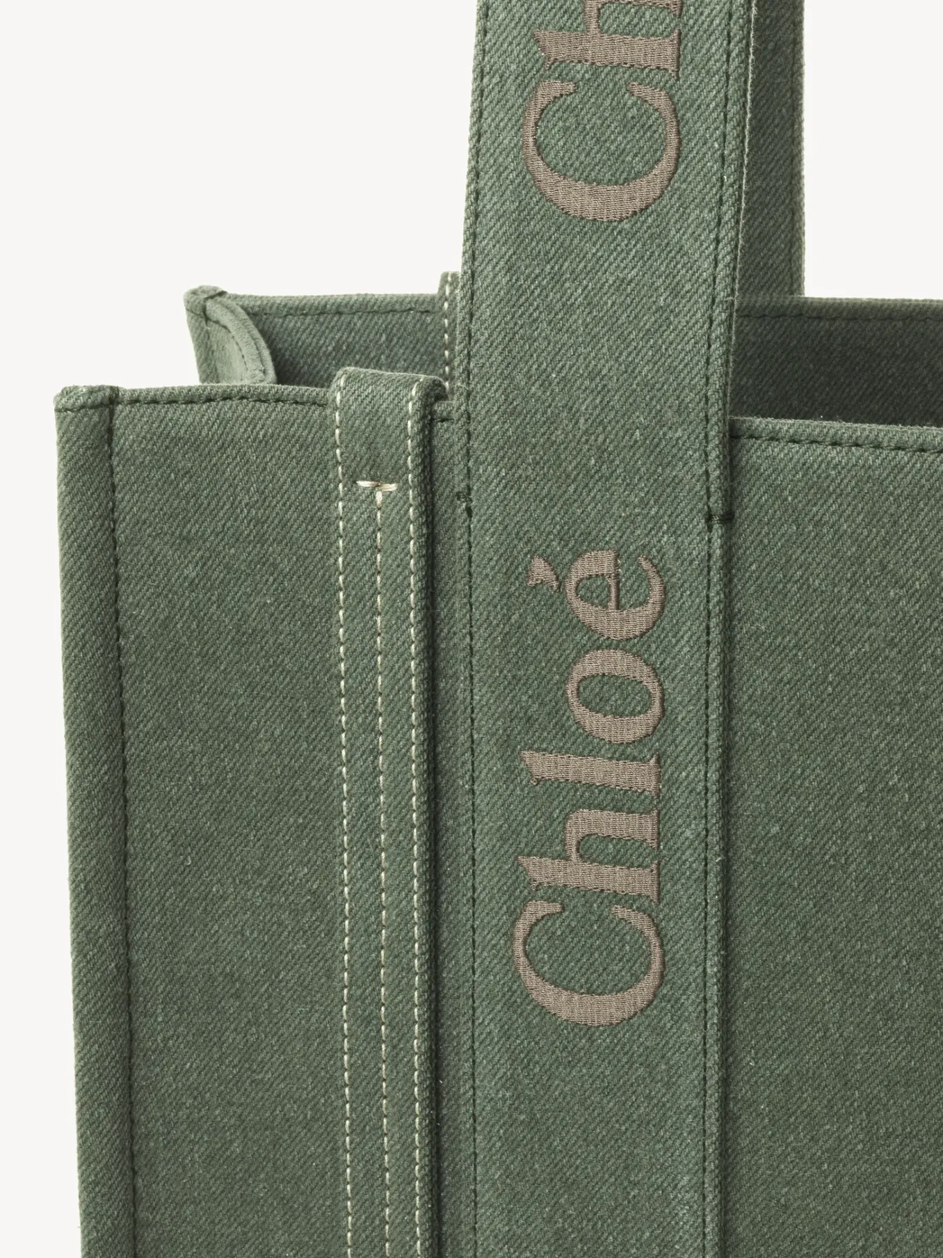 Sacs Cabas-Chloé Sac Cabas Woody Wide Forest