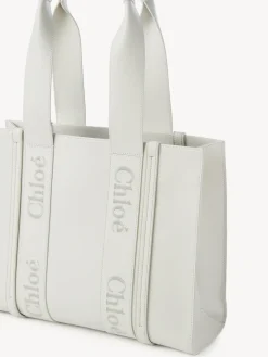 Sacs Cabas-Chloé Sac Cabas Woody Blanc