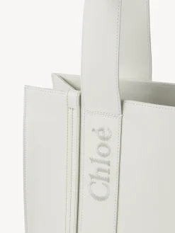 Sacs Cabas-Chloé Sac Cabas Woody Blanc
