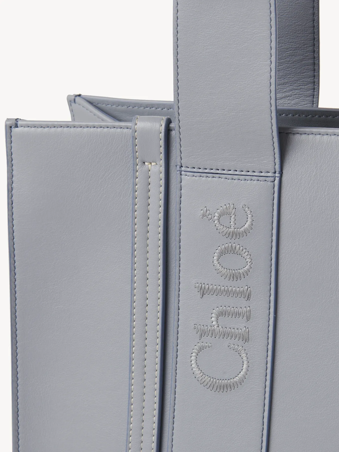 Sacs Cabas-Chloé Sac Cabas Woody Storm Blue