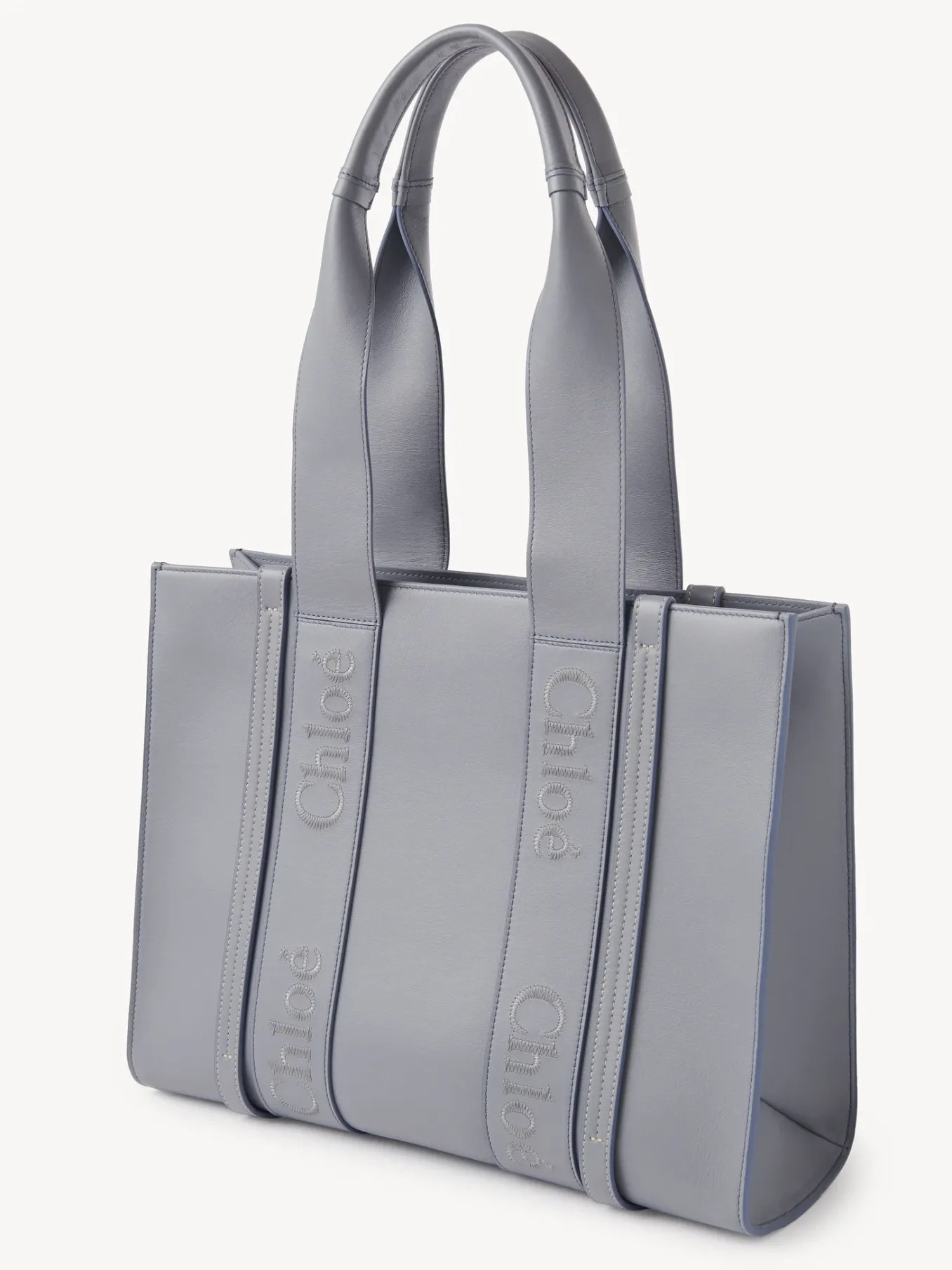 Sacs Cabas-Chloé Sac Cabas Woody Storm Blue