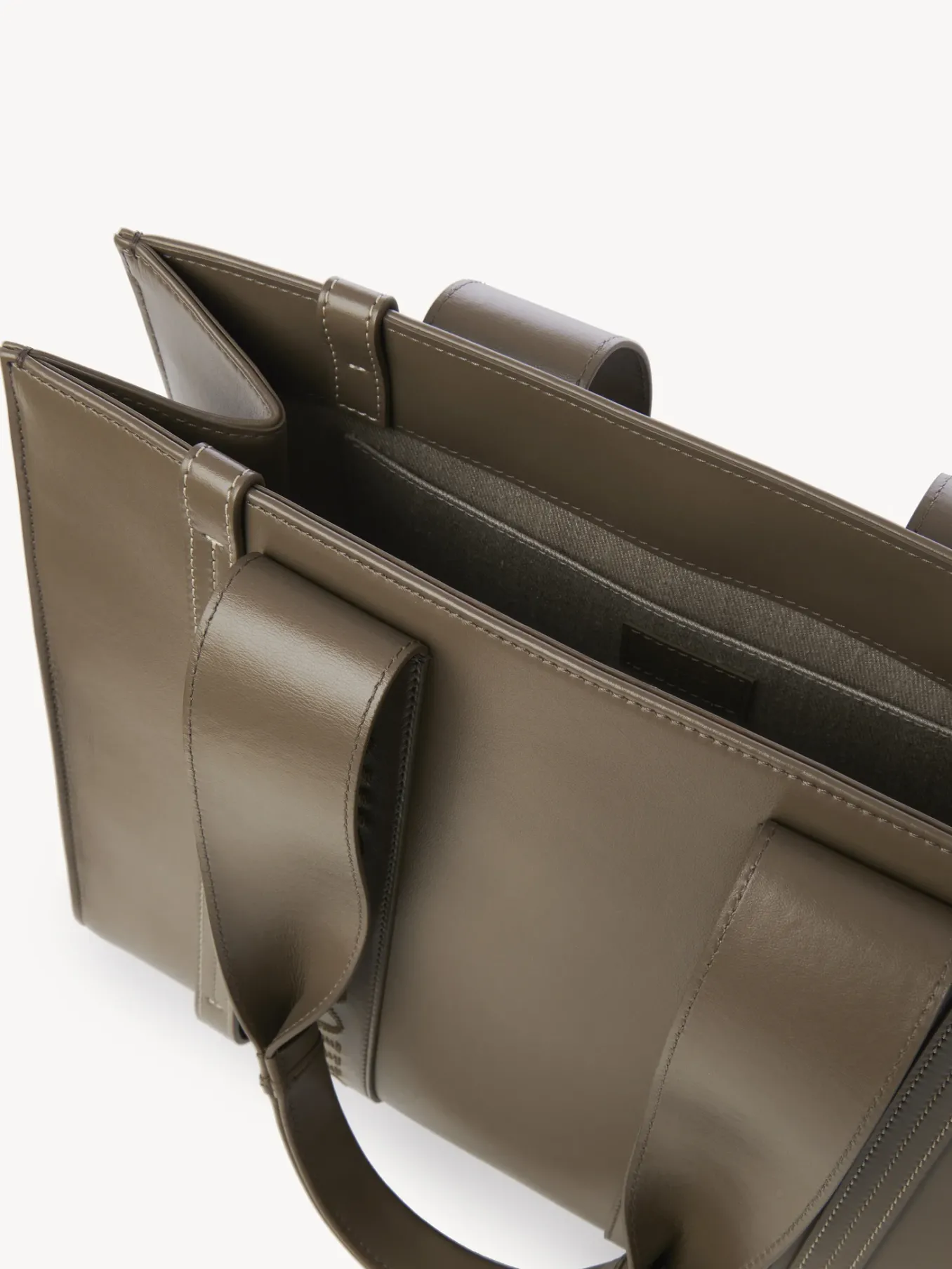 Sacs Cabas-Chloé Sac Cabas Woody Army Green