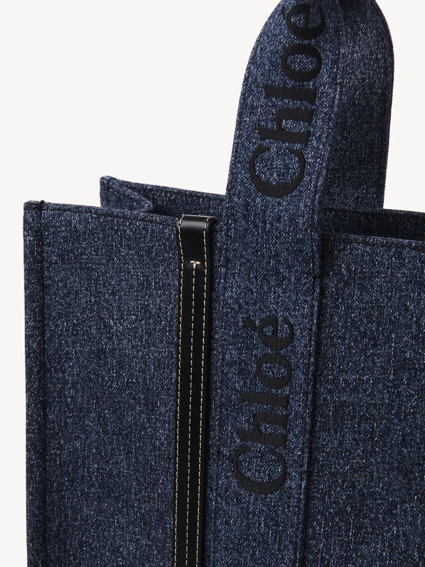 Sacs Cabas-Chloé Sac Cabas Woody Denim
