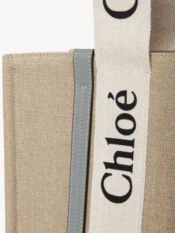 Sacs Cabas-Chloé Sac Cabas Woody Divine Grey