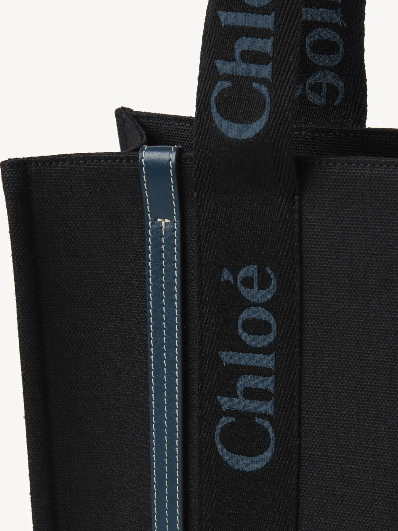 Sacs Cabas-Chloé Sac Cabas Woody Black - Green 1