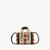 Sacs À Bandoulière-Chloé Sac Cabas Woody Nano A Bandoulière Multicolor Brown 1