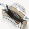 Sacs À Bandoulière-Chloé Sac Cabas Woody Nano A Bandoulière White - Blue 2