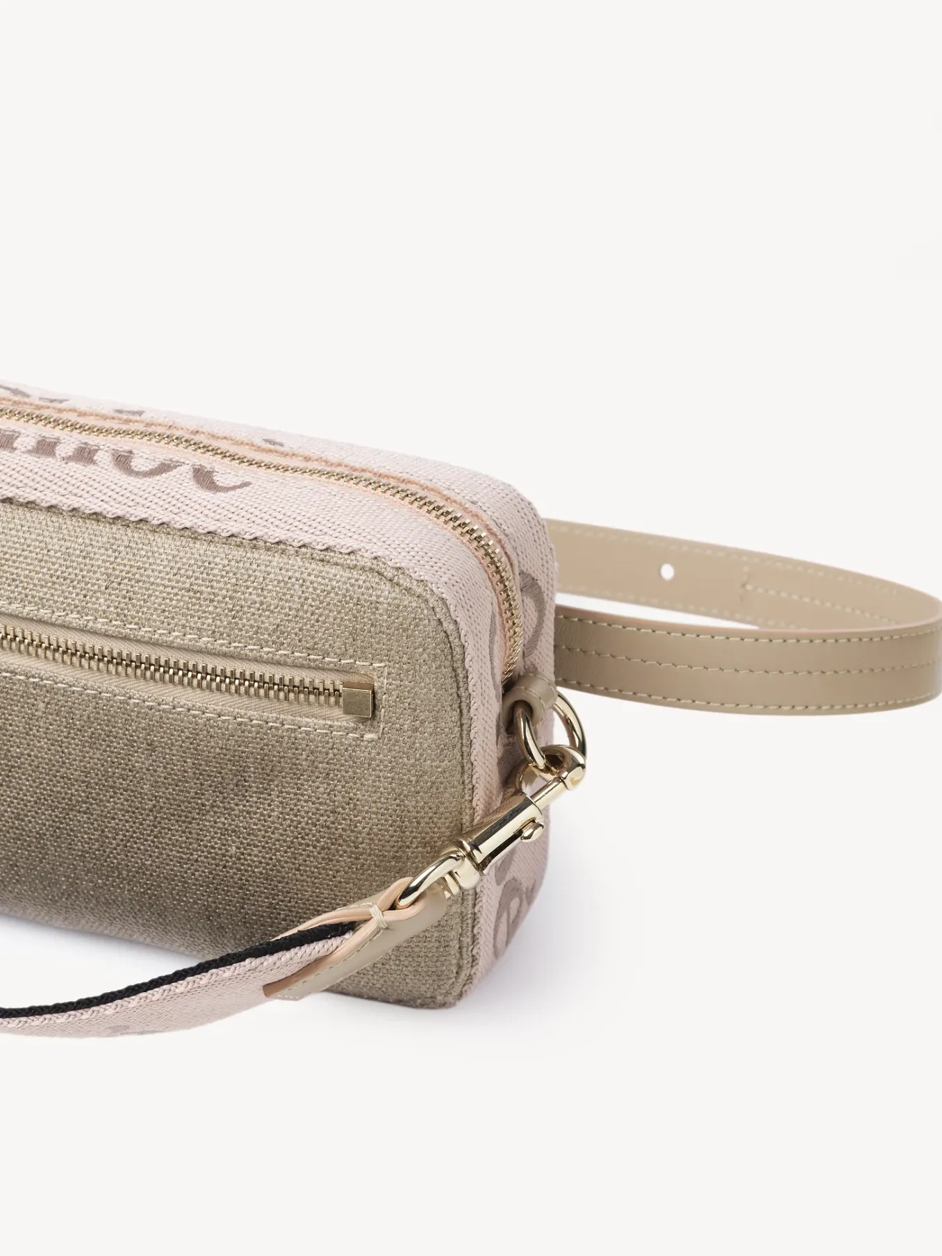 Sacs À Bandoulière-Chloé Sac Ceinture Woody Blushy Beige